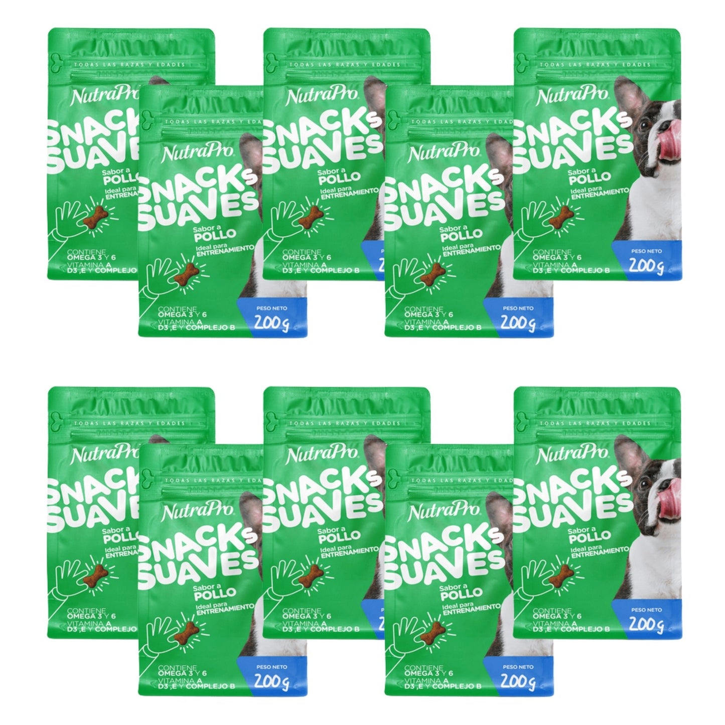NutraPro Galletas Sabor a Pollo – Snack Nutritivo para Perros - COSMOS