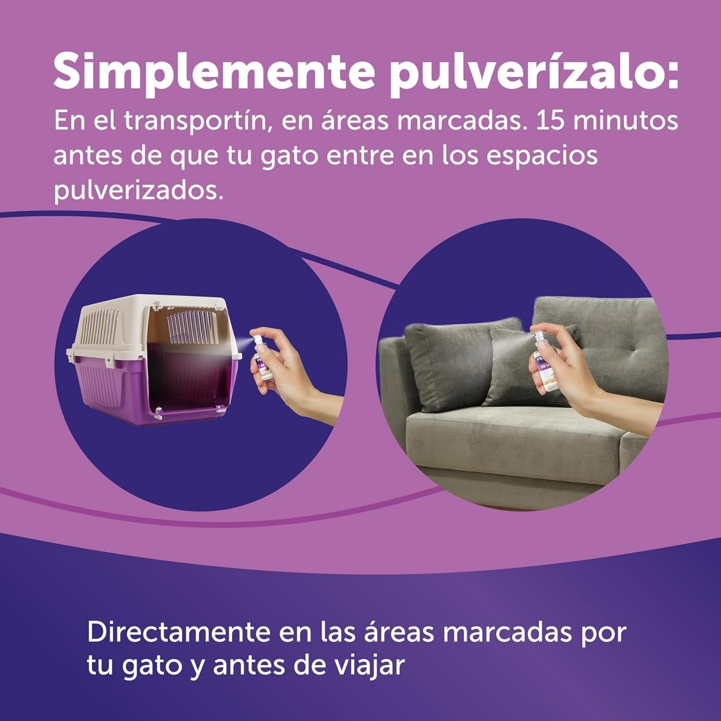 FELIWAY® Classic Spray – Control del Estrés y Comportamientos Inapropiados