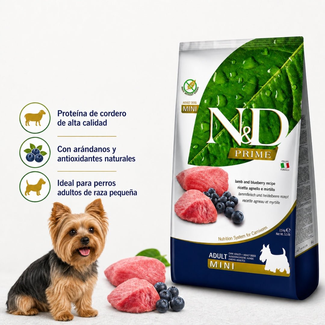 N&D Prime Cordero Adulto Mini 2.5kg - Cosmos