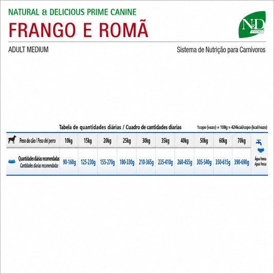 N&D Prime Pollo Adulto Medium - Cosmos