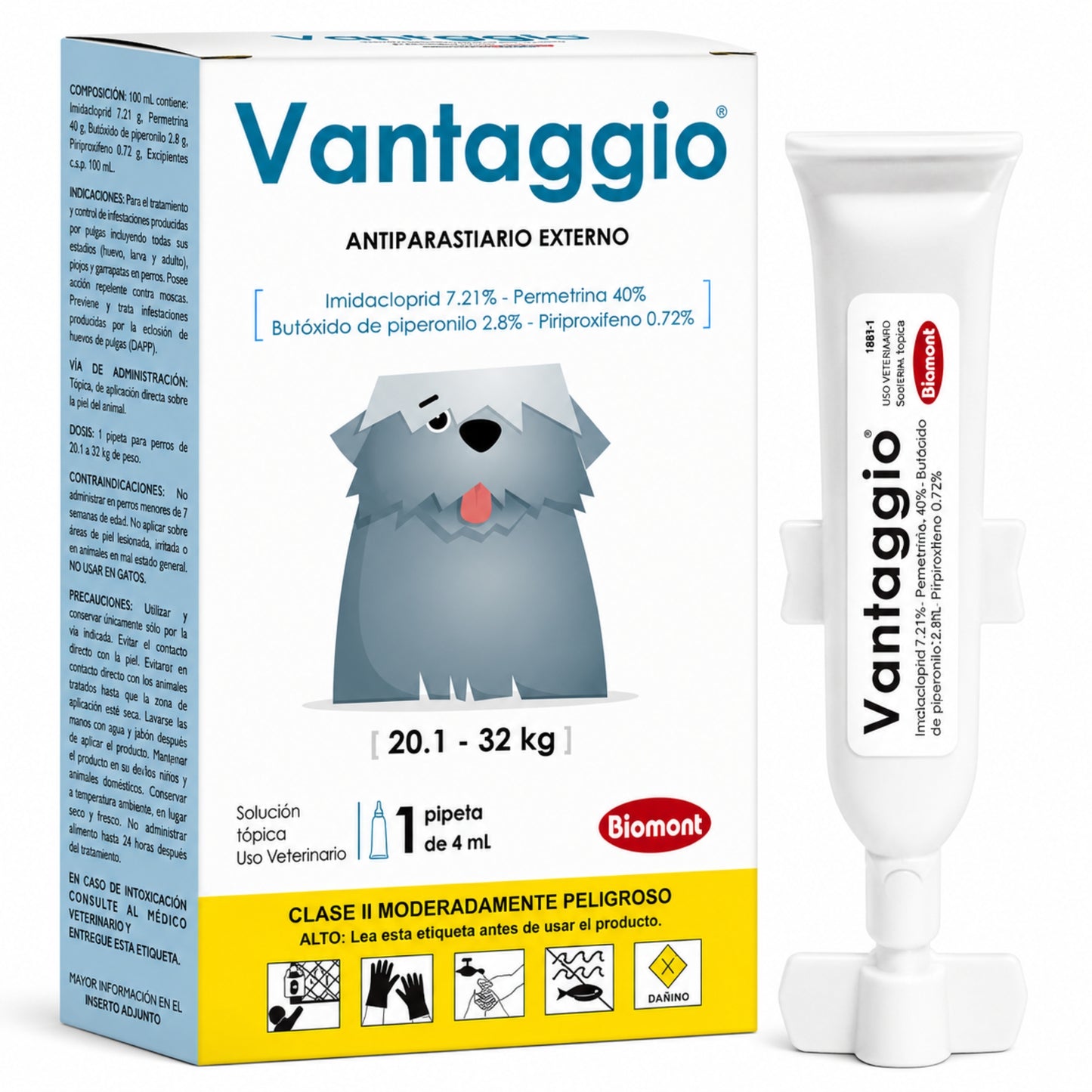 Vantaggio Antiparasitario Externo para Perros - Cosmos