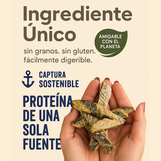 Snack Premium de Bacalao Negro de Alaska Wild Boost - Perro y Gato - Cosmos