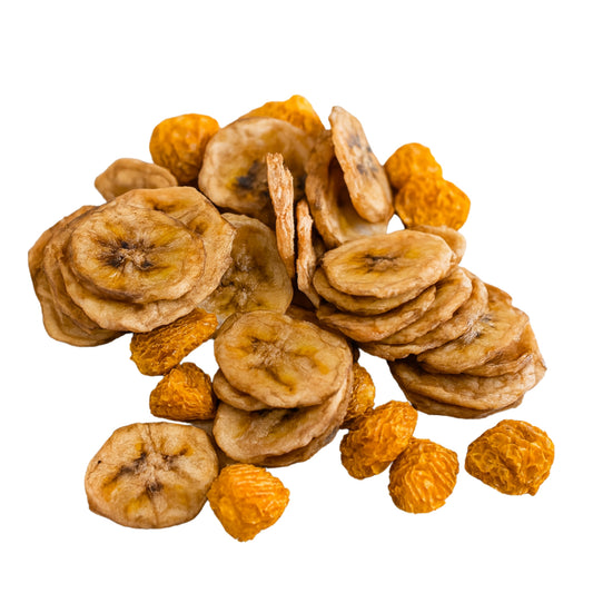 Snack Premium para Pequeñas Mascotas Wild Boost - Banana y Golden Berry - Cosmos