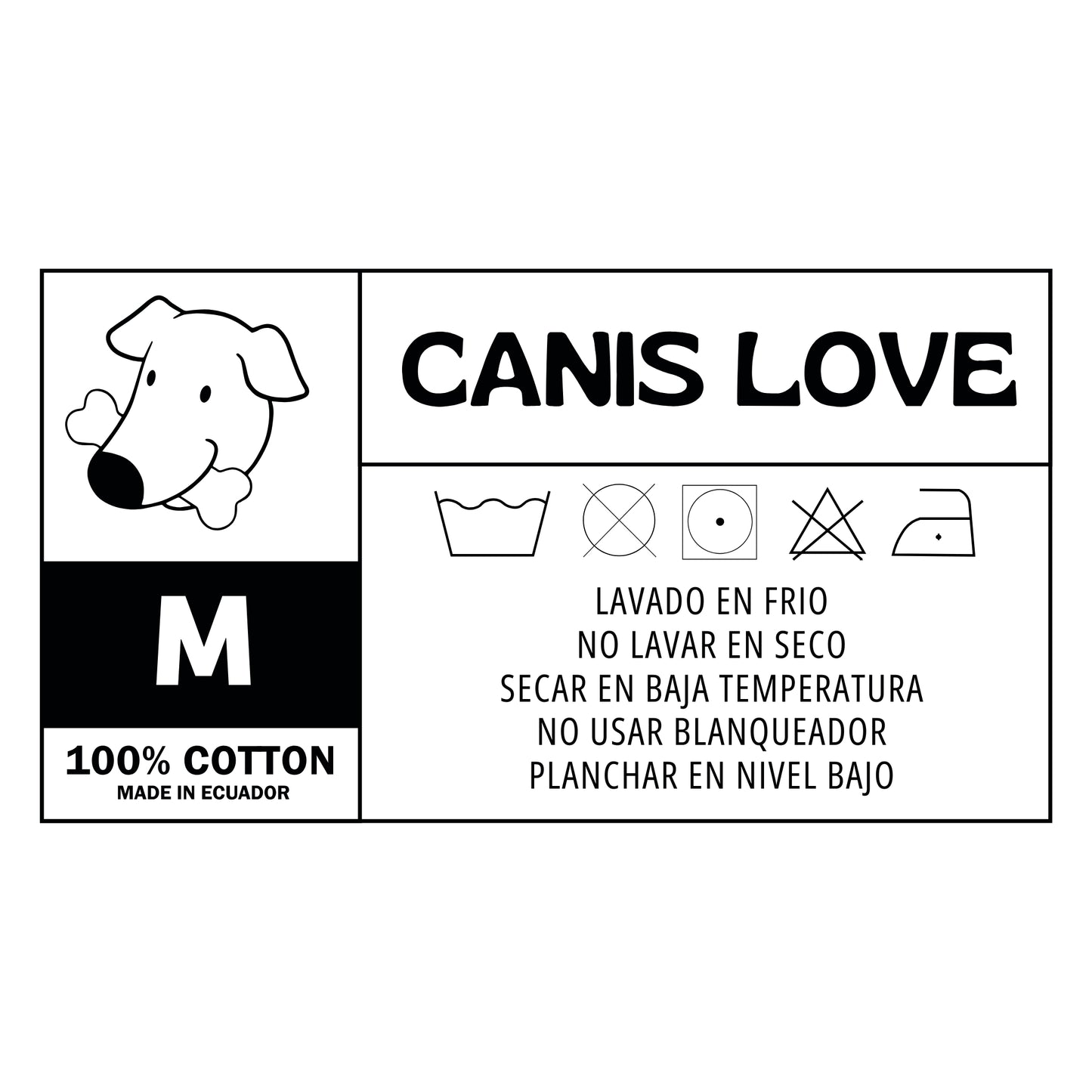 Camiseta Canis Love M - COSMOS