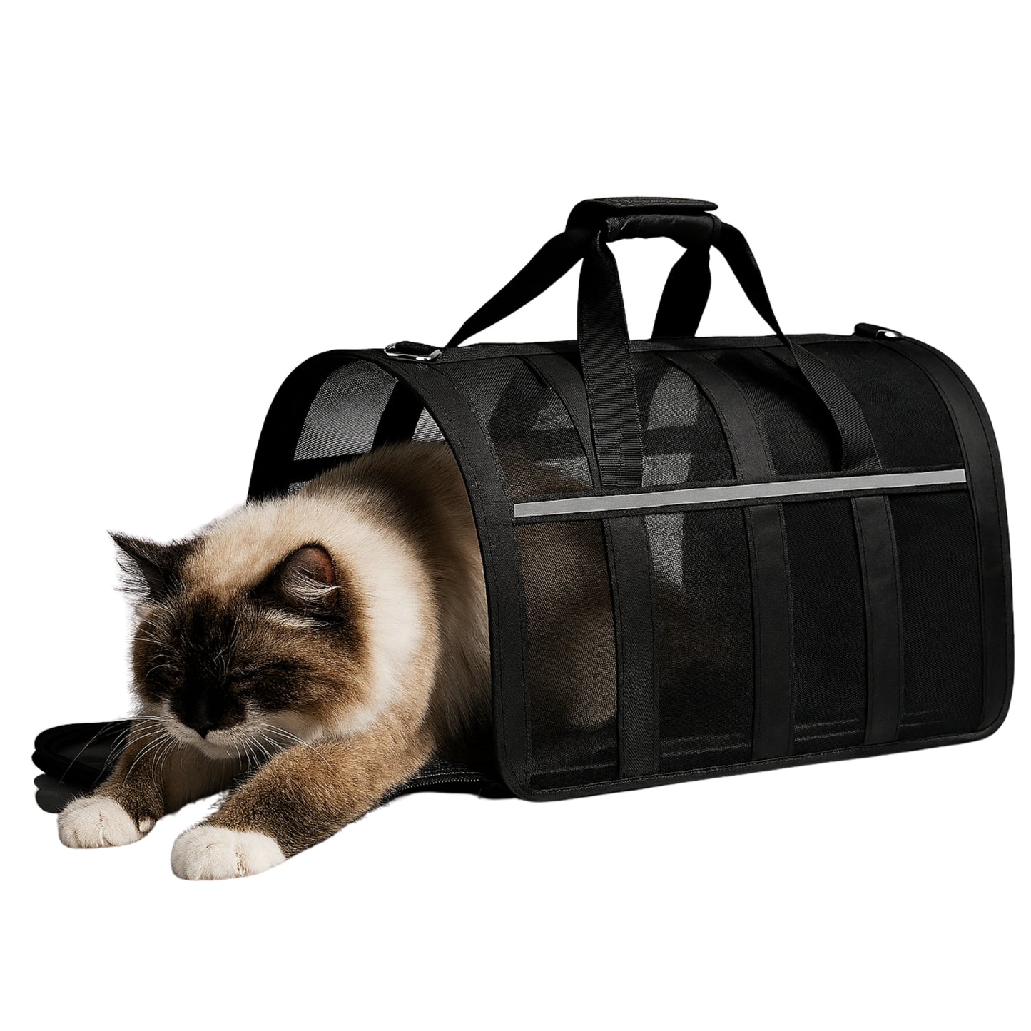 Bolso de Viaje Aprobado por IATA – Para Perros Miniatura, Gatos y Mascotas Pequeñas