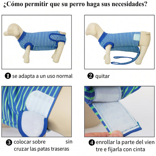 Faja Postoperatoria para Perros | Protección, Comodidad y Seguridad - Cosmos