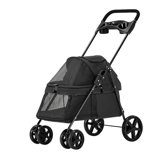 Cochecito para Perros y Mascotas Pequeñas – Plegable y Resistente - COSMOS