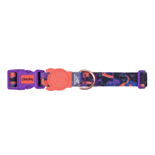 Zee.Dog Reebok Court Dog Collar - Collar para Perros Resistente - Cosmos