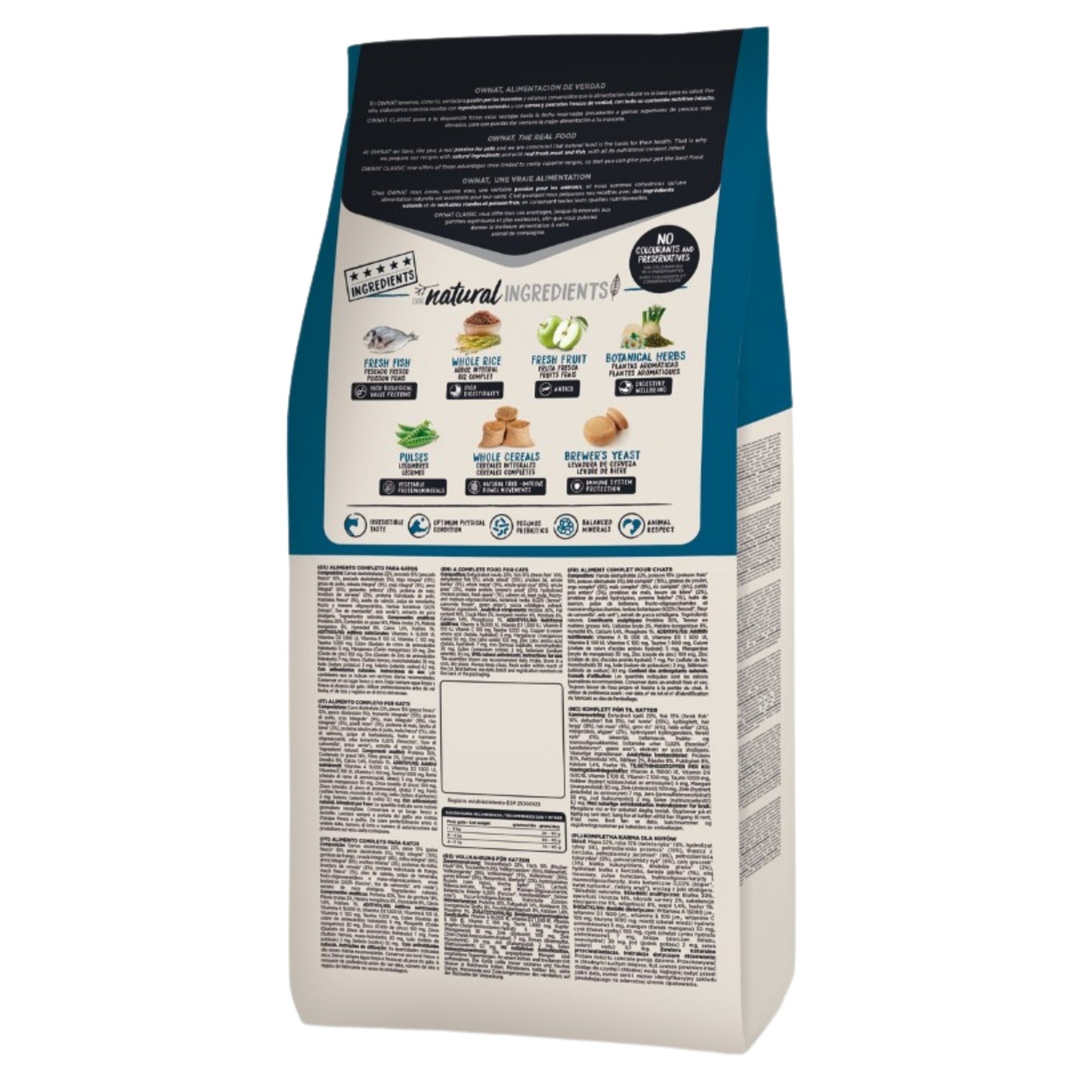 OWNAT CLASSIC FISH – Para Gatos Adultos de Todas las Razas