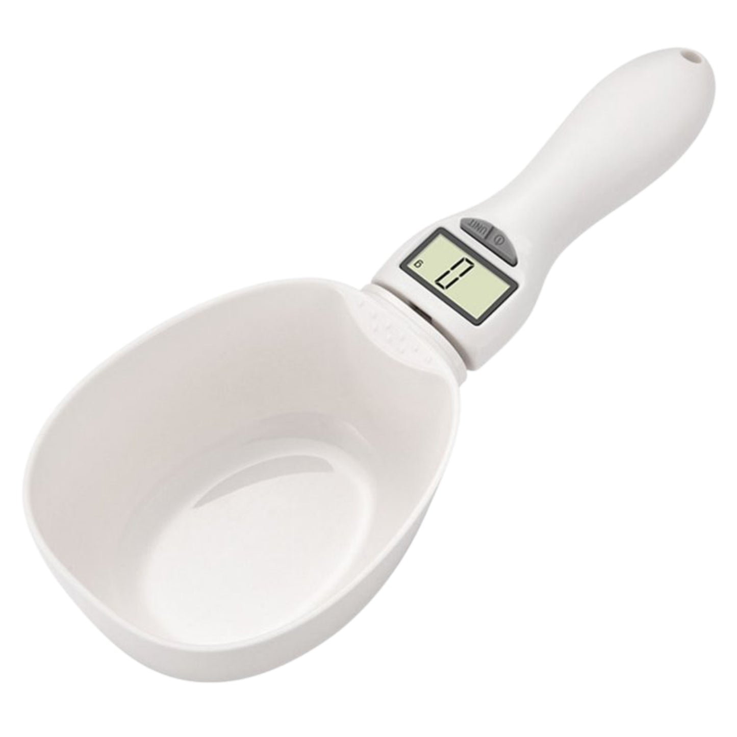 Pala Medidora Electrónica para Alimento de Mascotas con Pantalla LCD