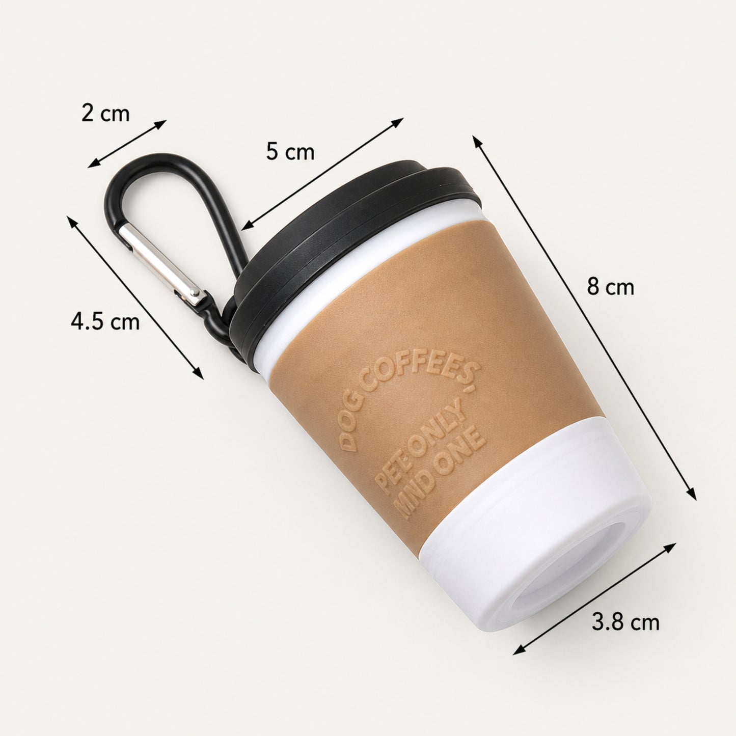 Dispensador de Bolsas para Perro – Coffee Cup - Cosmos