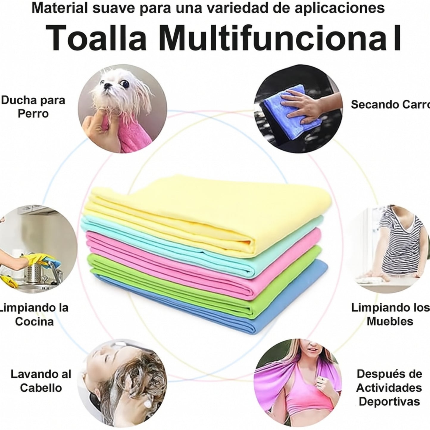 Toalla de Gamuza para Secado Rápido – Clean Cham