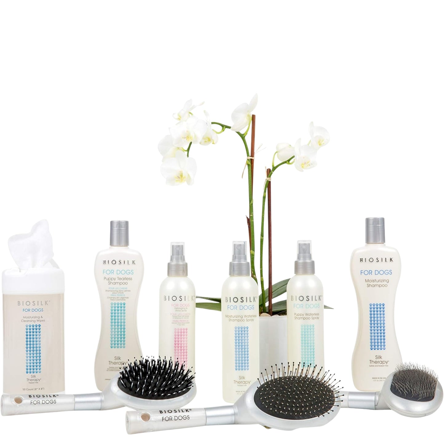 Cepillo BioSilk Doble Cara para Perros – Pin & Bristle Brush