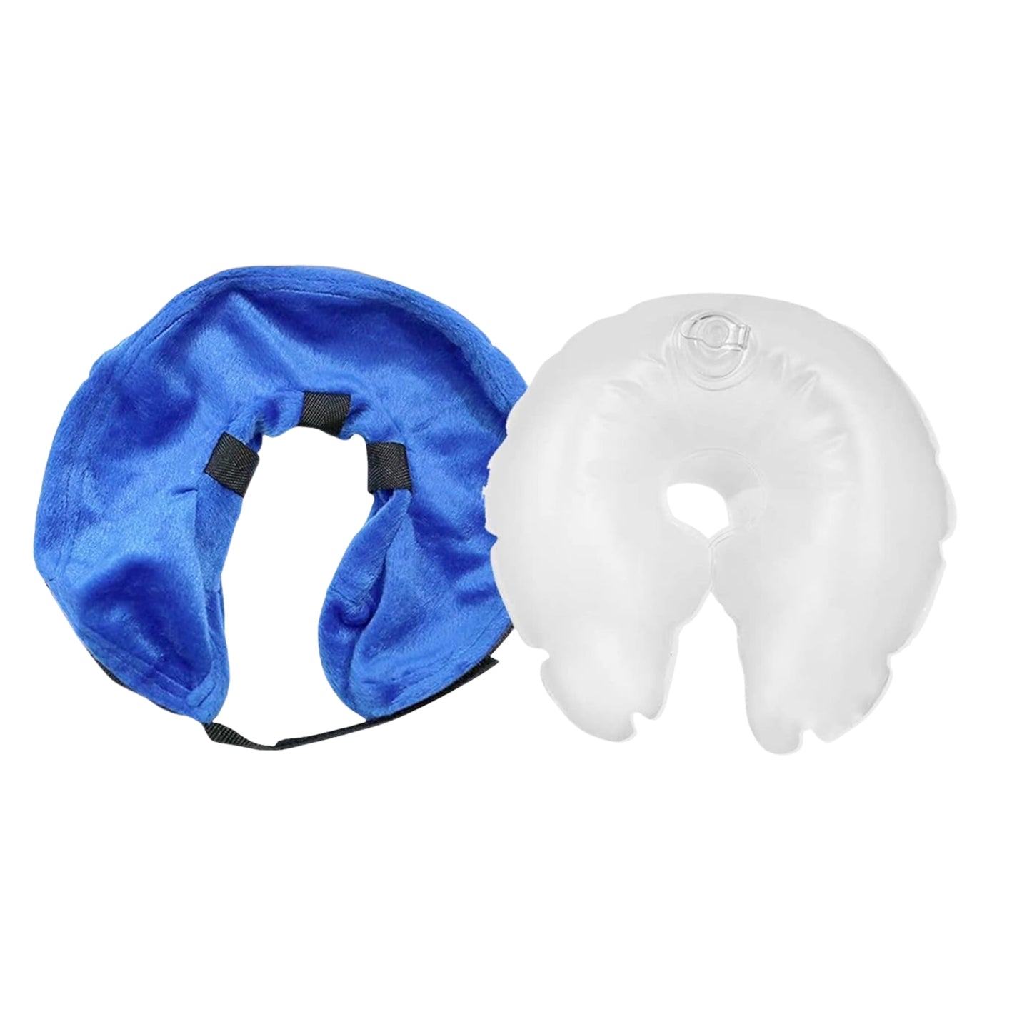 Collar Isabelino Inflable de Recuperación – Suave, Cómodo y Seguro