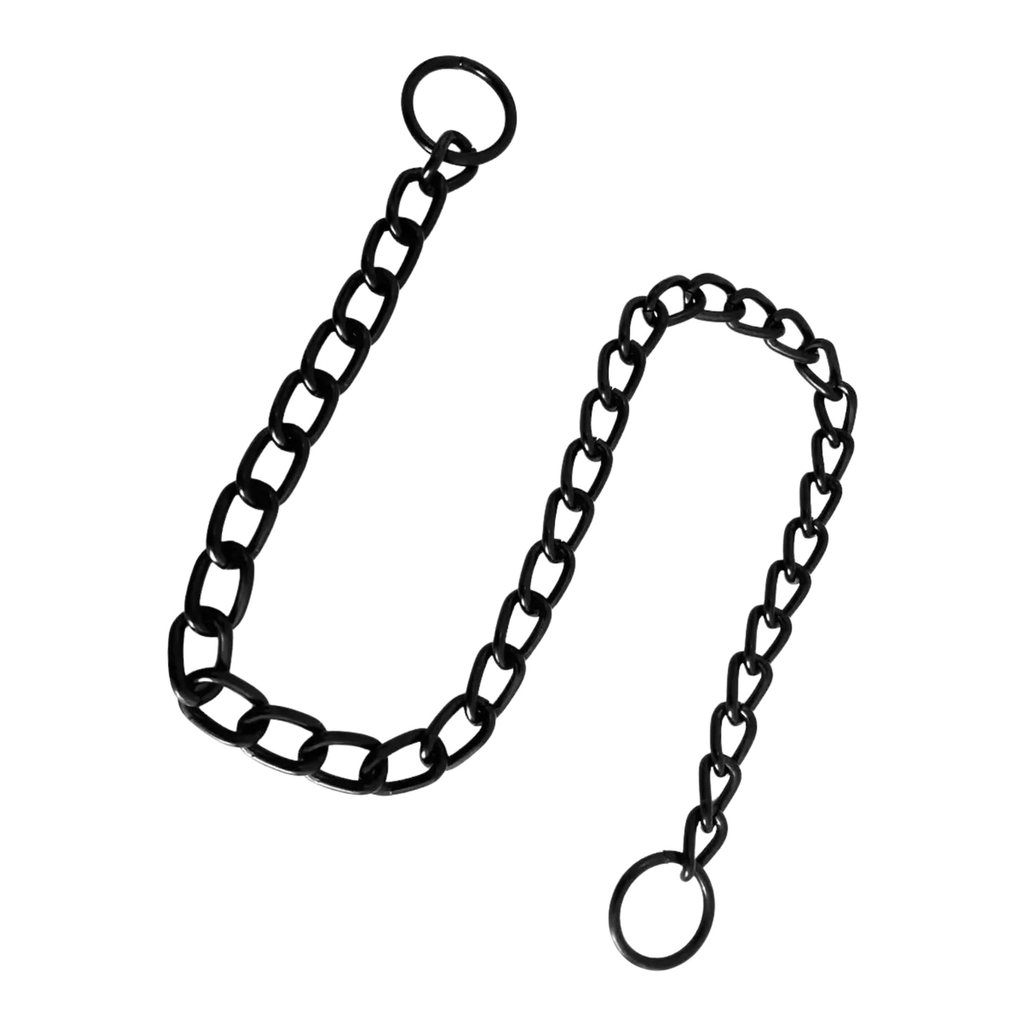 Collar de Entrenamiento Negro de Acero Inoxidable – Control Suave y Seguro