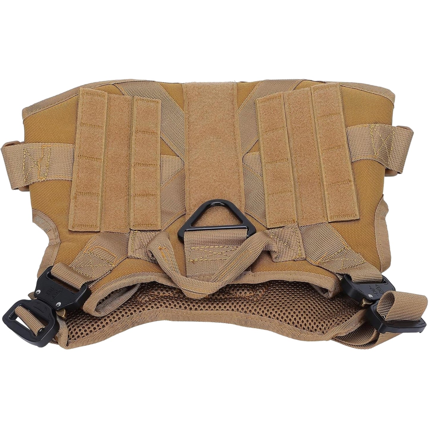 Chaleco arnes táctico para perro con hebillas de liberación rápida y diseño militar