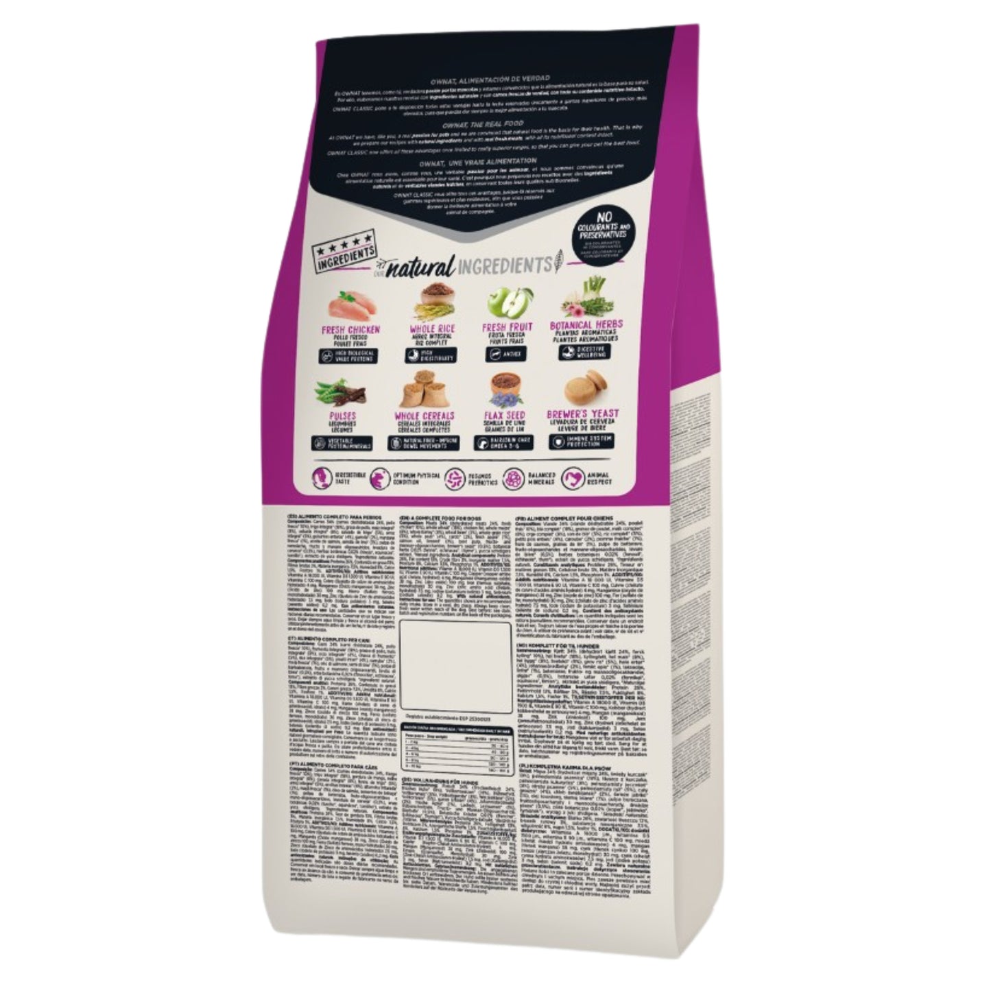 Ownat Classic Mini Adult – Alimento completo para perros adultos de razas pequeñas