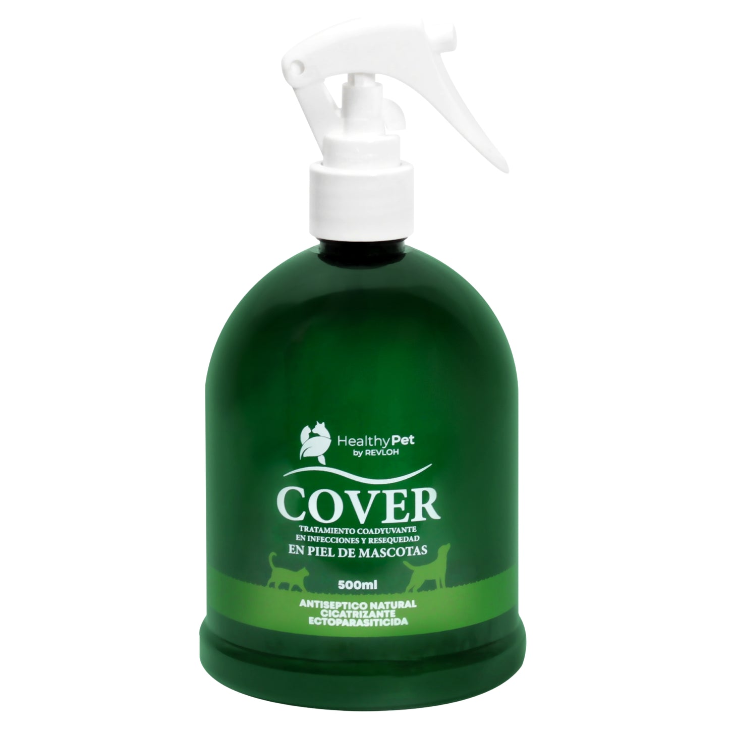 Healthy Pet COVER – Antiséptico Natural y Ectoparasiticida