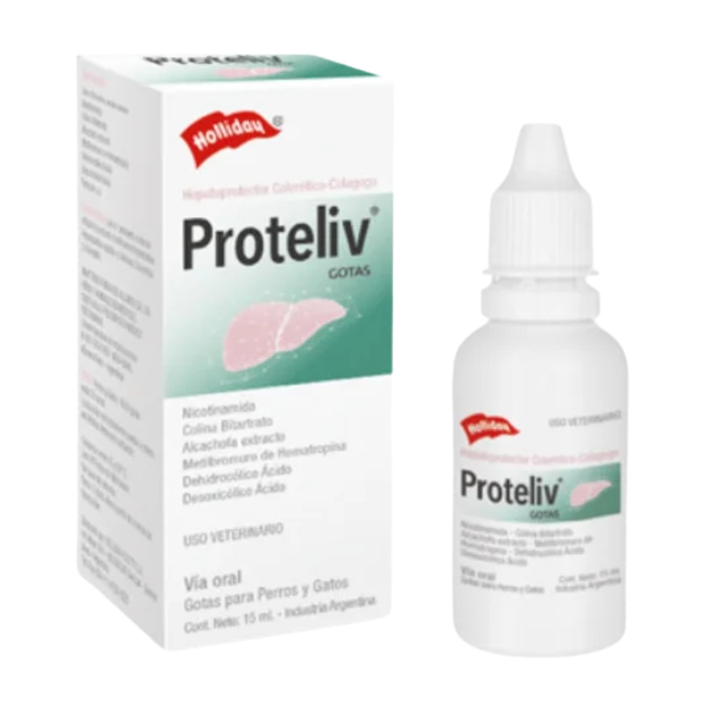 Proteliv – Gotas Hepatoprotectoras para Perros y Gatos | 15 ml