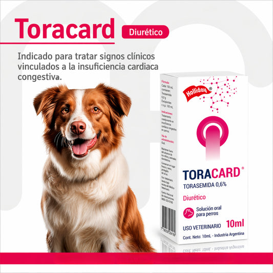 Toracard – Diurético Cardiovascular para Insuficiencia Cardíaca en Perros - Cosmos