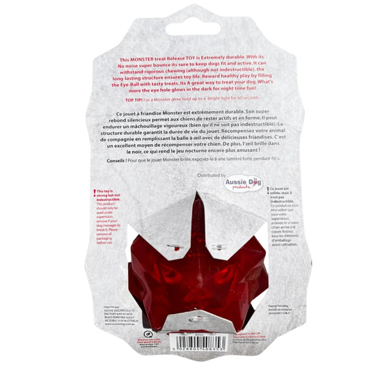 Juguete para perro GIGWI Monster Eye Ball - COSMOS