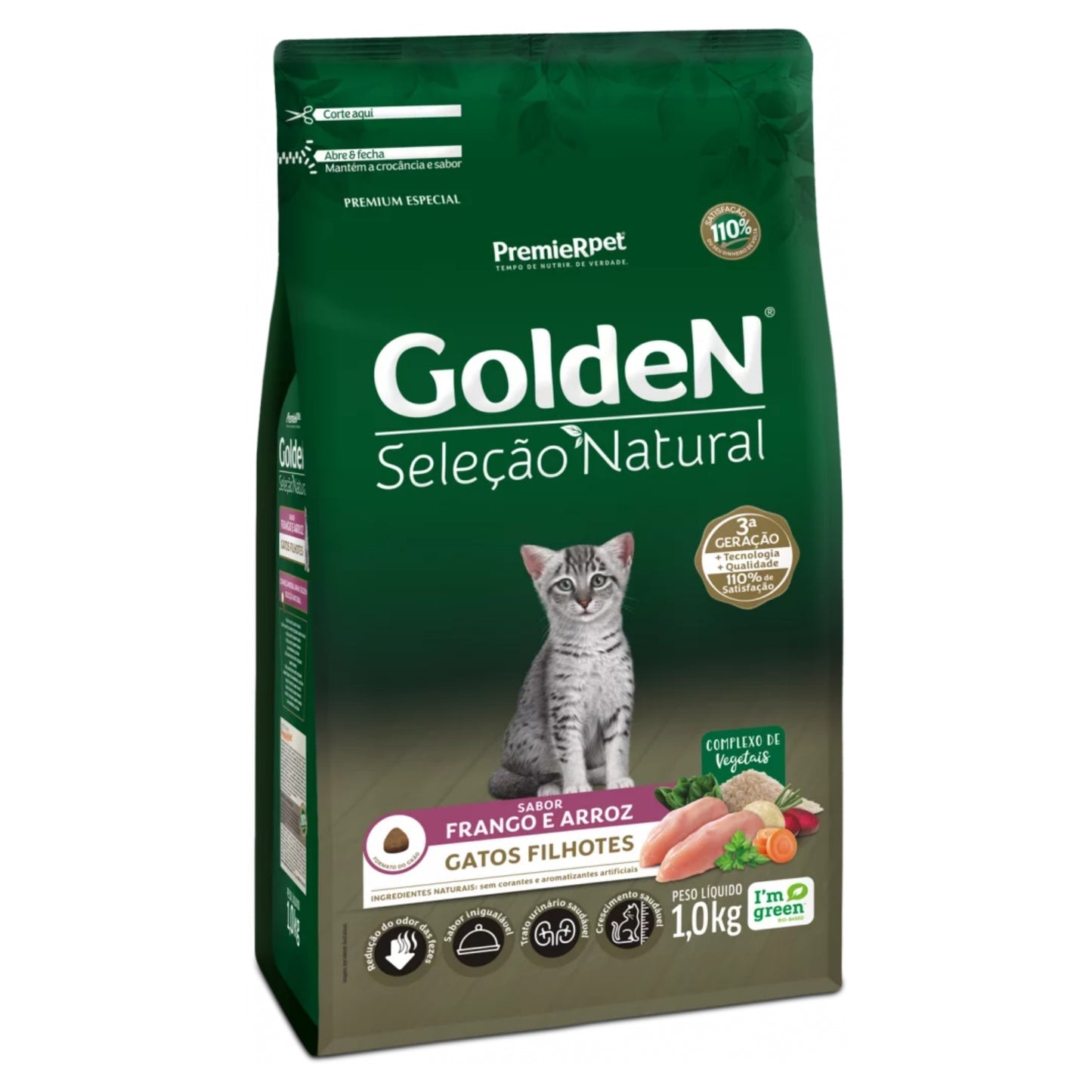 GoldeN Seleção Natural Gatitos – Pollo y Arroz
