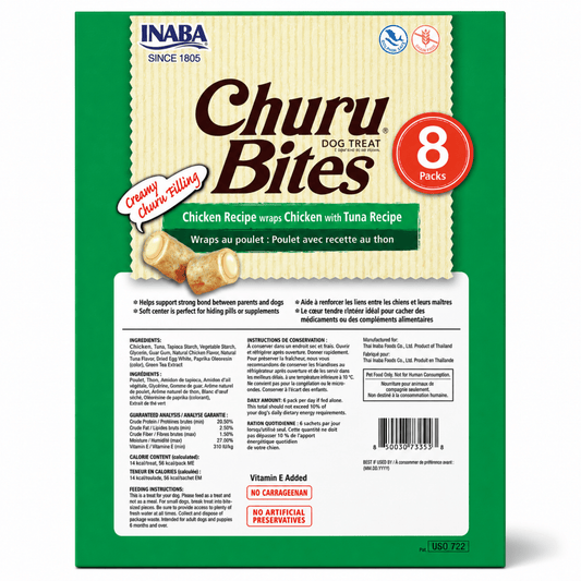 Churu Bites para Perros Sabor Pollo con Atún - Cosmos