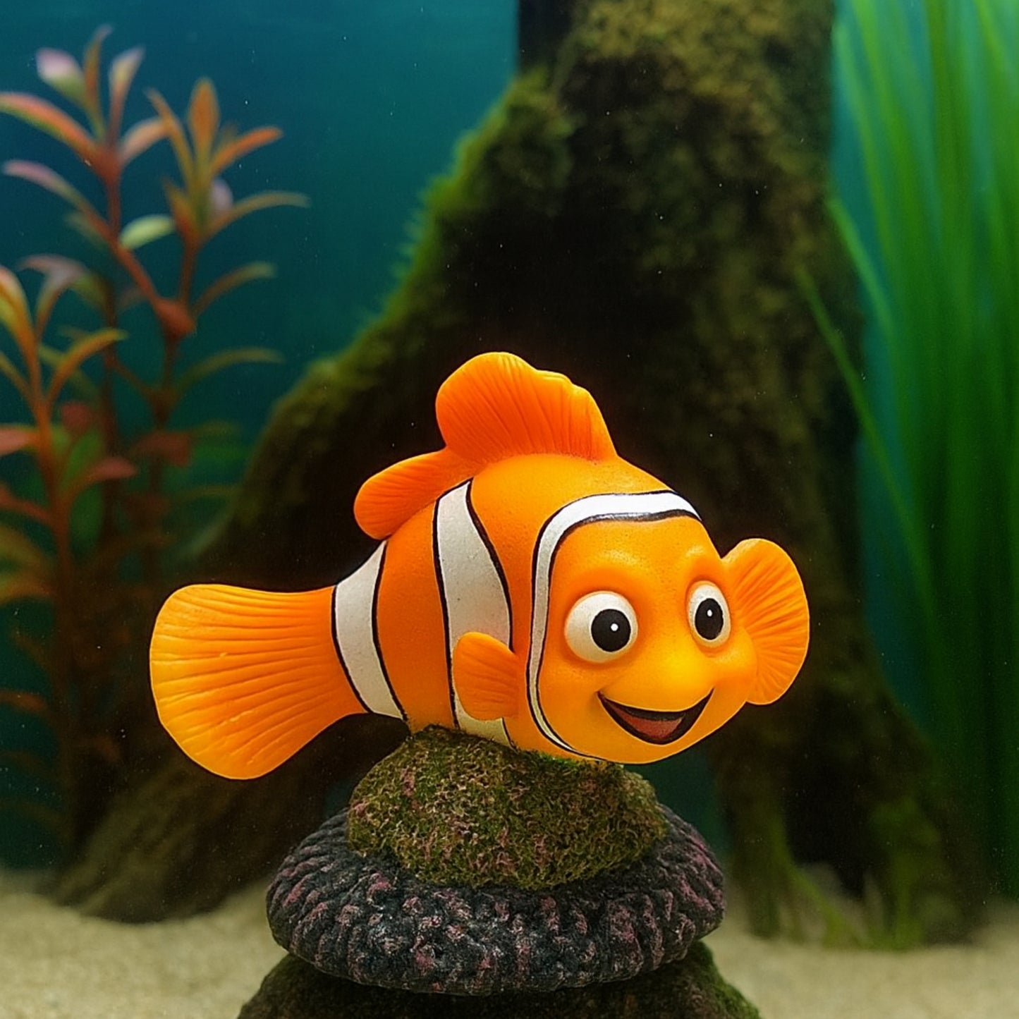 Adorno de Resina – Nemo y Dory para Pecera - COSMOS