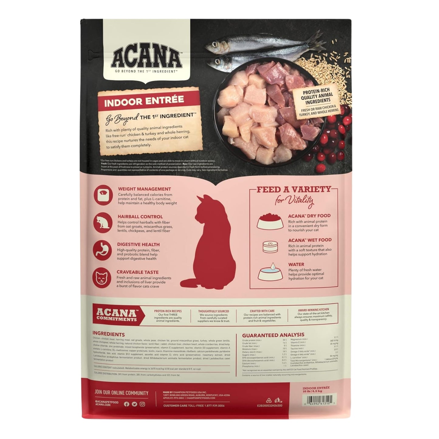 ACANA™ Indoor Entrée – Gatos de Interior | Pescado