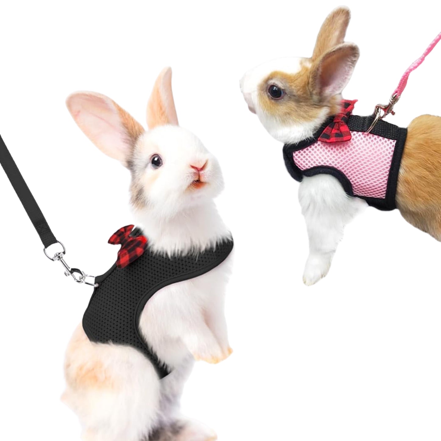 Arnés Chaleco para Conejo y Mascotas Pequeñas – Tallas S/M/L