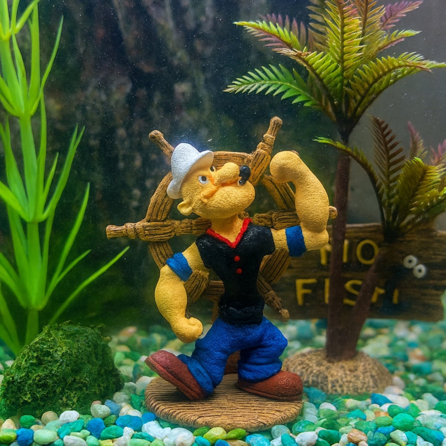 Adorno de Resina – Popeye Marinero - COSMOS