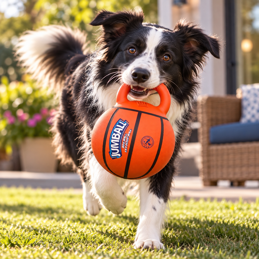 Juguete Pelota con Asa para Perro GiGwi Jumball - Cosmos