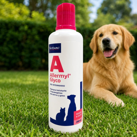 Allermyl Glyco Shampoo – Champú Dermatológico para Perros y Gatos - Cosmos