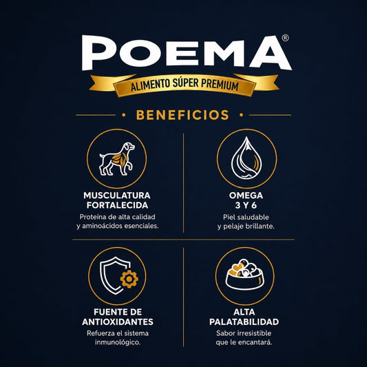 Alimento SuperPremium Poema Cachorro Salmón - Cosmos