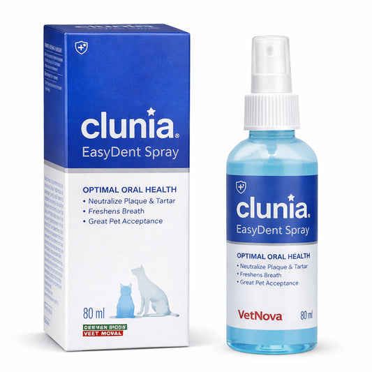 CLUNIA EasyDent Spray - Spray dental para perros y gatos - Cosmos