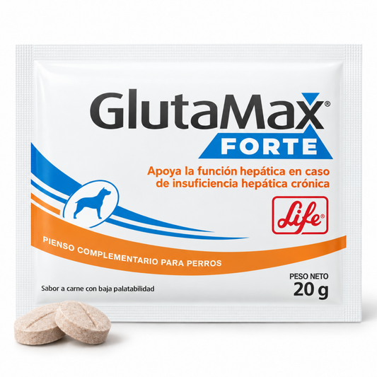 GlutaMax Forte Hepatoprotector para Perros