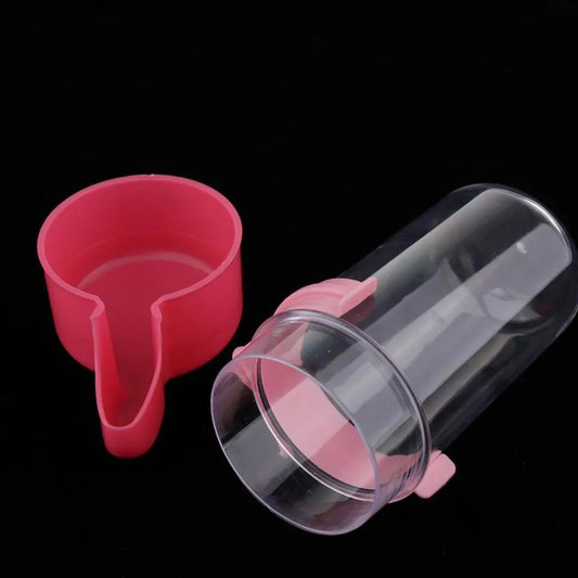 Bebedero Automático para Jaulas de Aves – Plástico Transparente - COSMOS