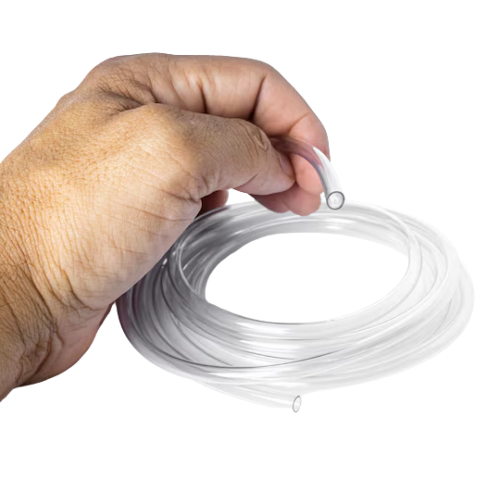 Manguera Transparente para Acuario – Diámetro Interno 4 mm / Externo 6 mm – Rollo de 5 Metros - COSMOS