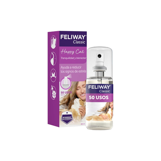 FELIWAY® Classic Spray – Control del Estrés y Comportamientos Inapropiados