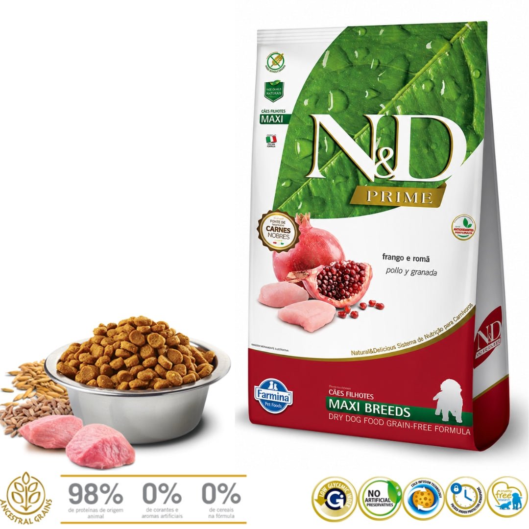N&D Prime Pollo Cachorro Maxi 10.1kg - Cosmos