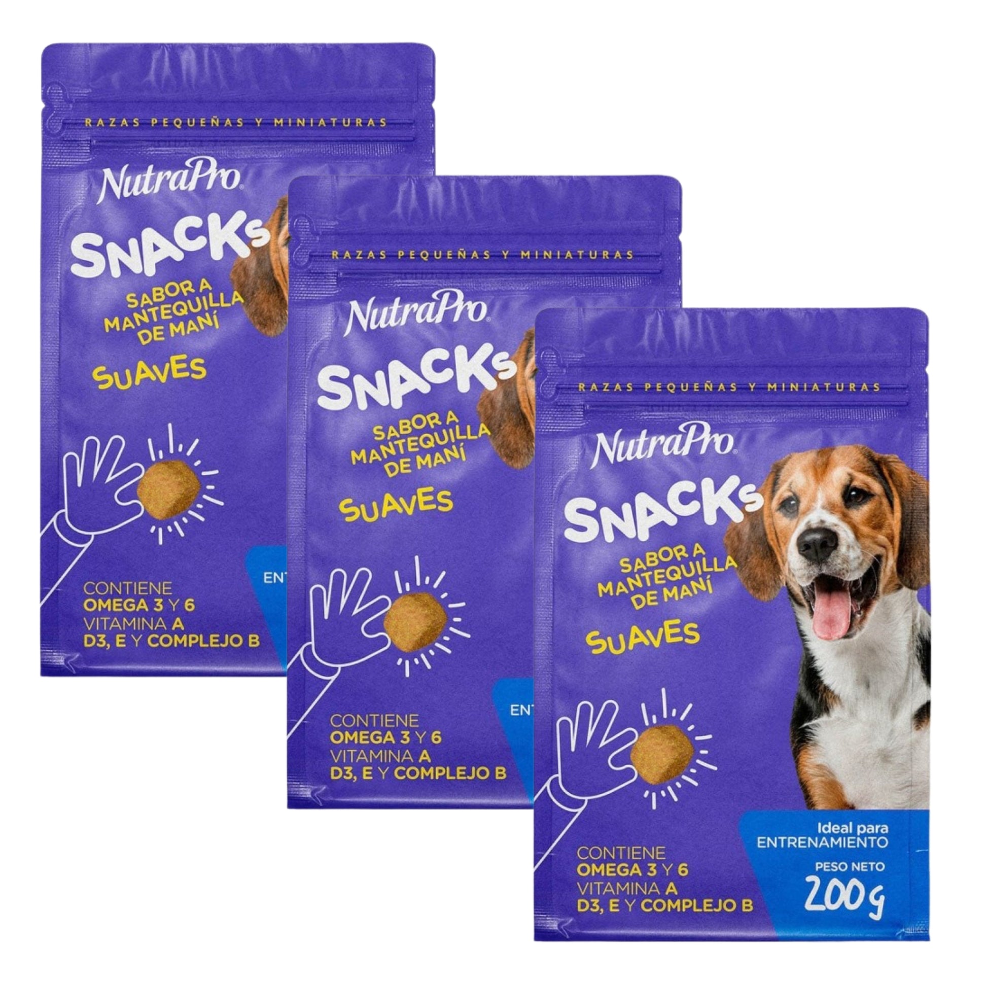 NutraPro Galletas Sabor a Mani – Snack Nutritivo para Perros - COSMOS