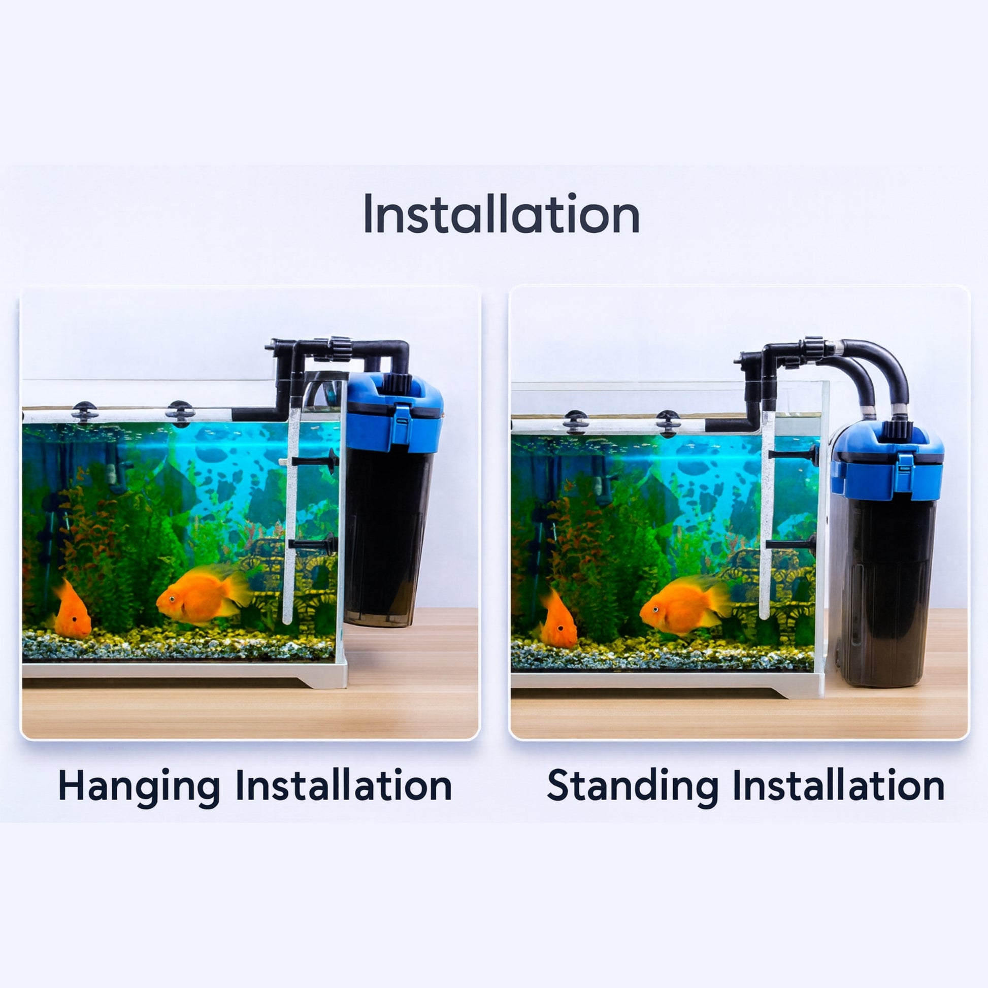 Filtro Canister Externo para Acuario – 360 L/H - COSMOS