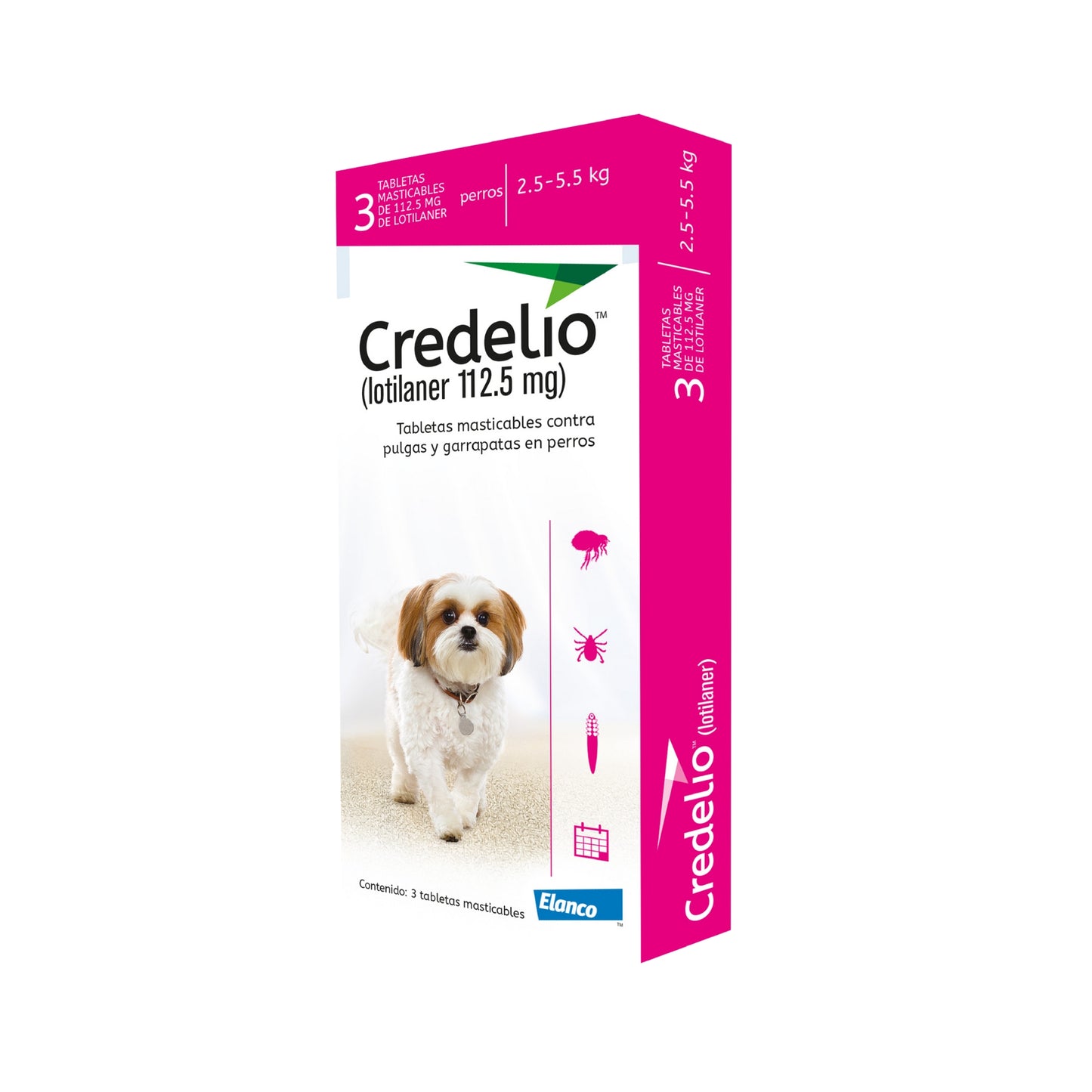 Credelio tableta antipulgas y garrapatas