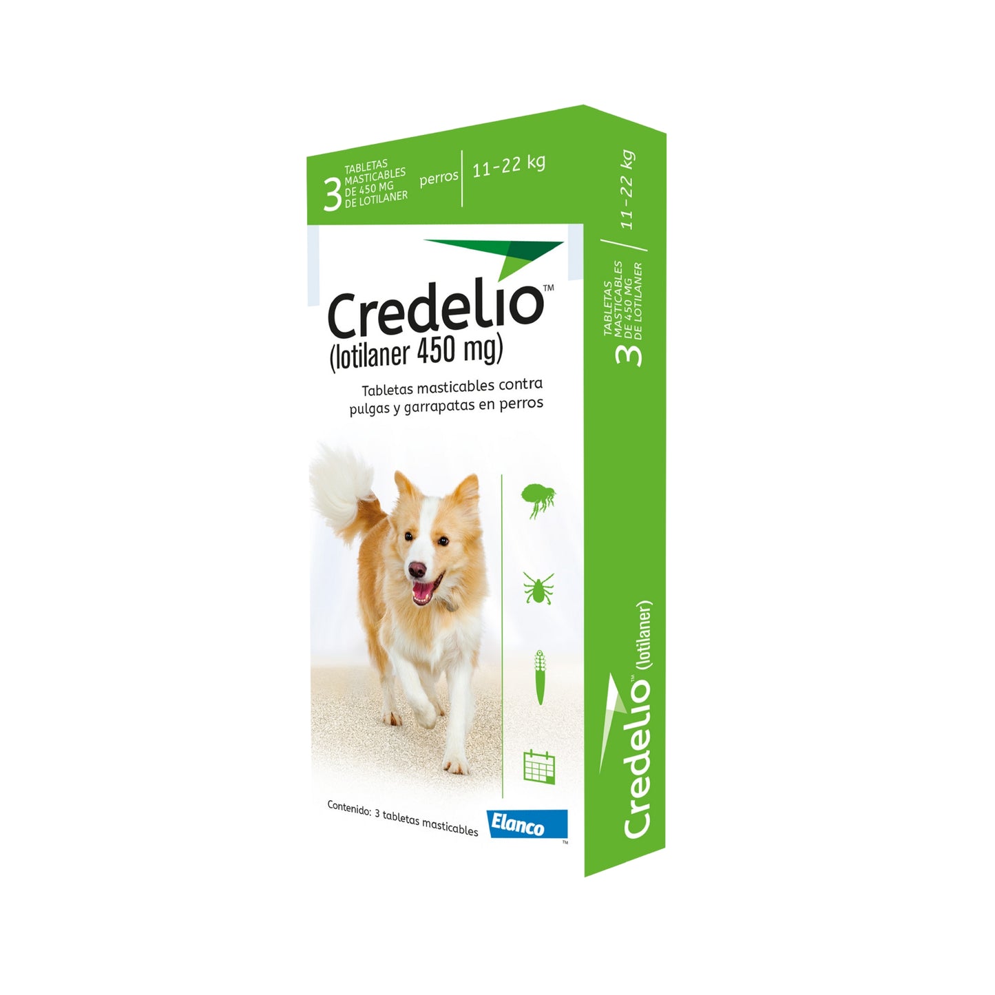 Credelio tableta antipulgas y garrapatas