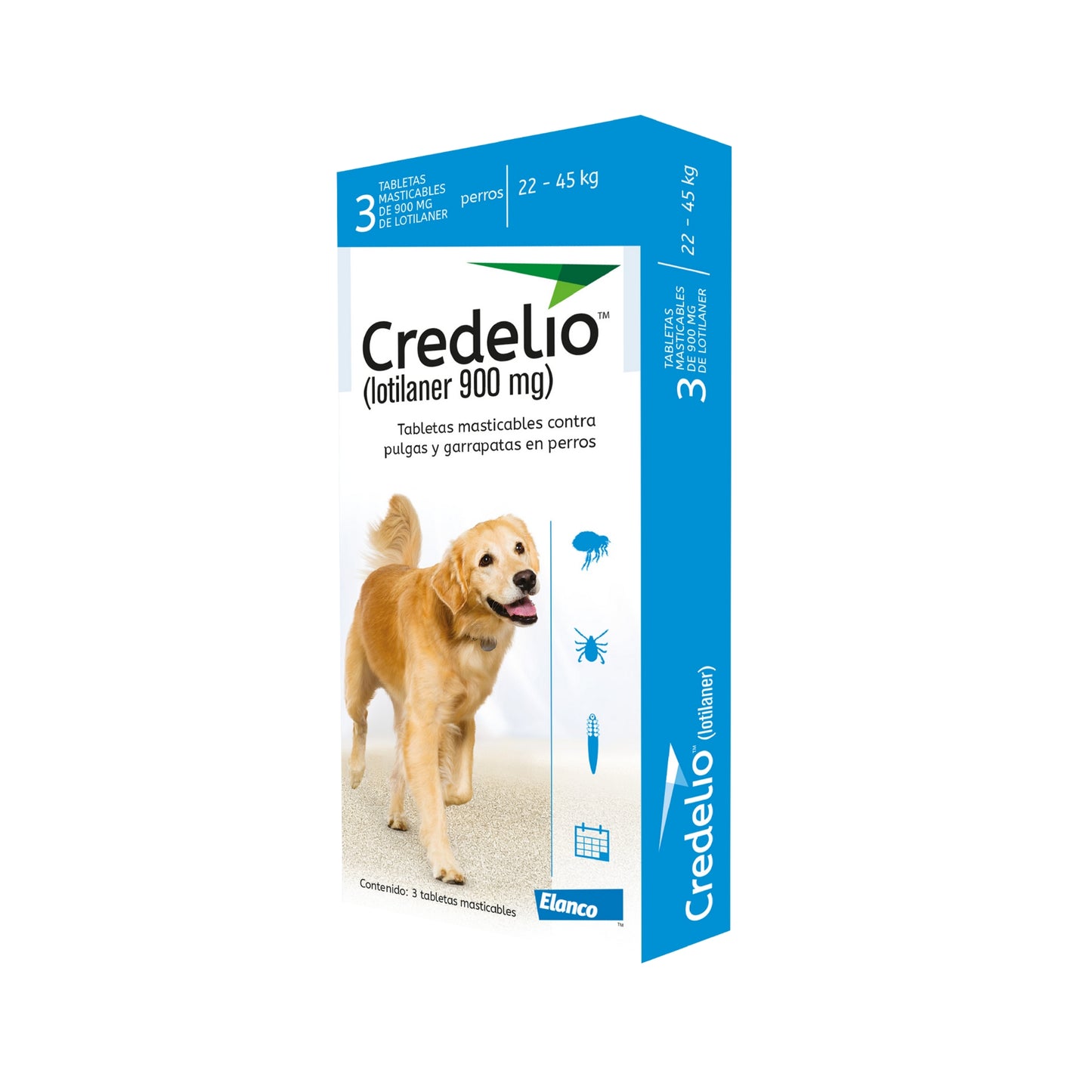 Credelio tableta antipulgas y garrapatas