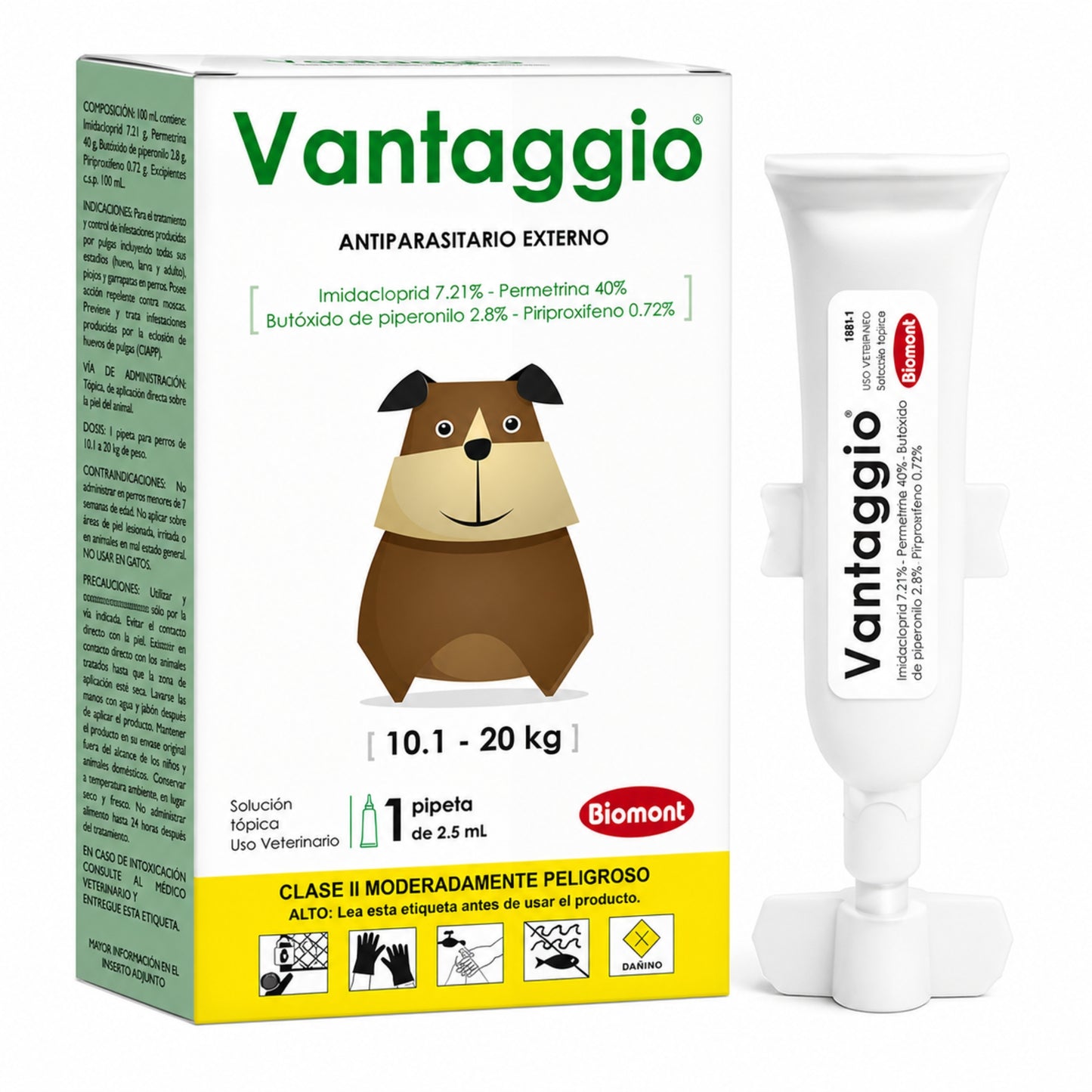 Vantaggio Antiparasitario Externo para Perros - Cosmos