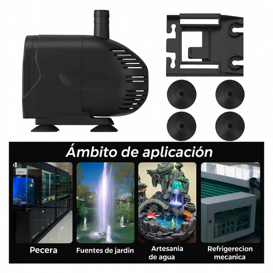 Bomba Sumergible – Potente y Silenciosa (300/2500/3500/5000/8000 L/H) – 110V / 60Hz - COSMOS