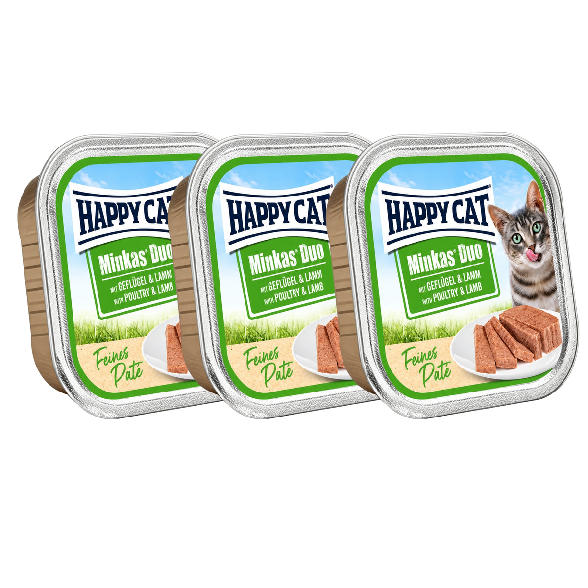 Happy Cat Duo Paté – Alimento Húmedo para Gatos - Cosmos