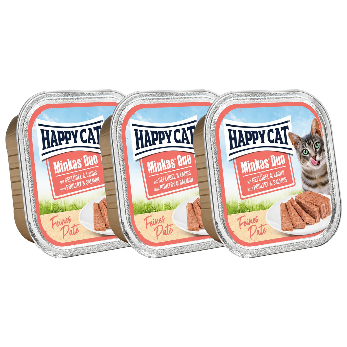 Happy Cat Duo Paté – Alimento Húmedo para Gatos - Cosmos