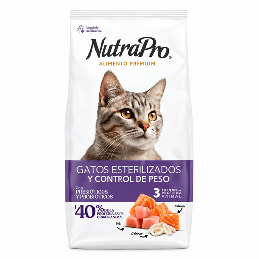 NutraPro Gatos Esterilizados & Control de Peso 7.5kg - Cosmos